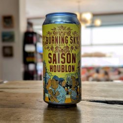 Burning Sky - Saison Houblon - 5.2% Hoppy Saison - 440ml Can - The Triangle