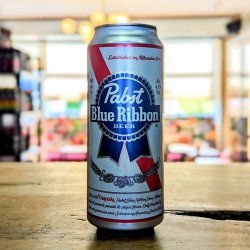 Pabst - Pabst Blue Ribbon - 4.8% American Lager - 440ml Can - The Triangle