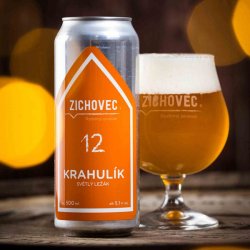 Zichovec - Krahulik 12 - 5.1% Czech Pilsner - 500ml Can - The Triangle