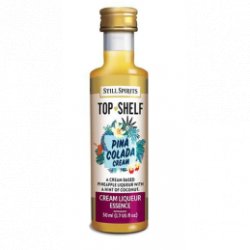 Aromatizante still spirits  Top Shelf pina colada 50 ml - El Secreto de la Cerveza