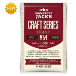 Levadura MANGROVE JACK’S M54 California lager - Family Beer