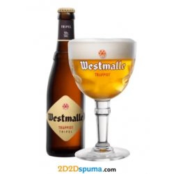 Westmalle Tripel 33cl - 2D2Dspuma