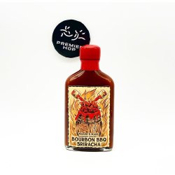 Big Guys Thiccc Sauce Bourbon BBQ Sriracha  Hot Sauce  200ml Waxed Bottle - Premier Hop
