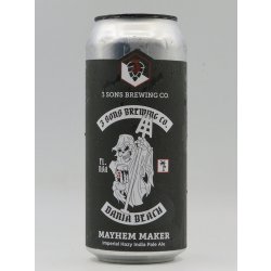 3 Sons Brewing  Mayhem Maker (canned 20-12-23) - DeBierliefhebber