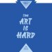 North Park Beer Co. TDH Art Is Hard Blue Label 16oz can 
