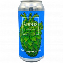 Arpus Brewing Co - DDH Hopheart IPA - Left Field Beer