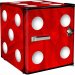 Retro Dice Design Mini Bar Fridge - A Great Gift Idea - ModelBC46B-DICE 
