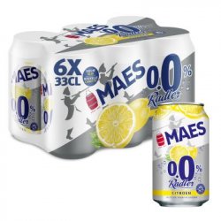 Maes Radler Lemon 0,0% blik 6 x 33cl - Prik&Tik