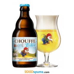 La Chouffe Sin alcohol - 2D2Dspuma