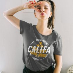 Califa Camiseta B&B Mujer - Cervezas Califa