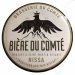Brasserie du Comté Plaque Métal Ronde Brasserie du Comté Plaque Métal Ronde