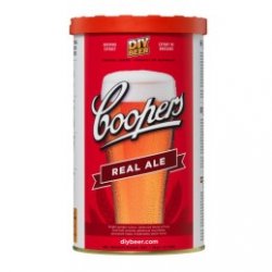 Cerveza Real Ale - Coopers 1,7 kg - 23L - El Secreto de la Cerveza