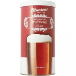 Cerveza traditional Bitter Muntons 1,8 kg - 23L - El Secreto de la Cerveza