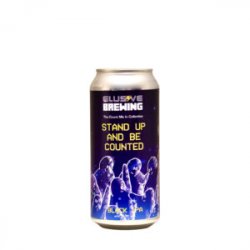 Elusive  Stand Up And Be Counted Black IPA - Craft Metropolis