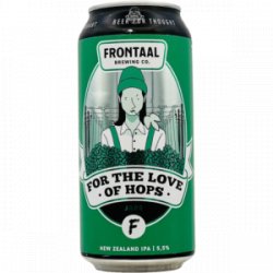 Frontaal – For the Love of Hops ‘Jade’ - Rebel Beer Cans