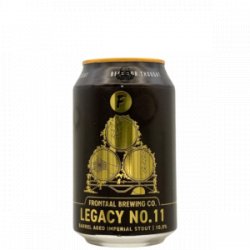 Frontaal – Legacy No.11 - Rebel Beer Cans