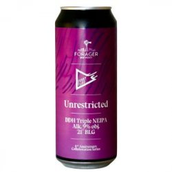 Funky Fluid+ Forager Brewery Unrestricted 9% 50cl - La Domadora y el León