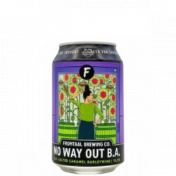 Frontaal X Põhjala – No Way Out B.A. - Rebel Beer Cans