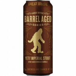 Great Divide Yeti Imperial Stout Añejada en Barrica de Whisky - Barbudo Growler