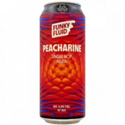 Funky Fluid – Peacharine - Rebel Beer Cans