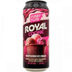 Funky Fluid – Royal Cookie: Neapolitan Ice Cream - Rebel Beer Cans