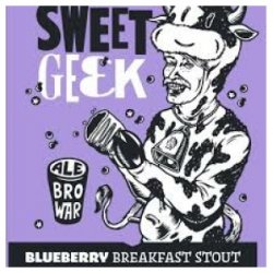 ALEBROWAR SWEET GEEK Blueberry Breakfast Stout - Sklep Impuls