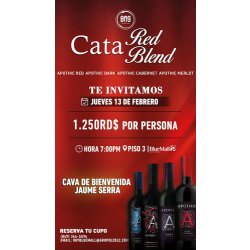 Entrada Cata Red Blend - Bebidash