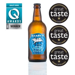 Saxbys Original Cider (Sparkling) Case of 12 Bottles 5.0% ABV - Saxby’s Cider