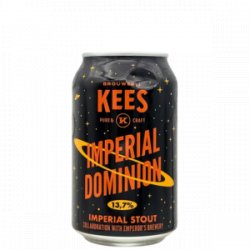 KEES X Emperor’s  Brewery – Imperial Dominion - Rebel Beer Cans