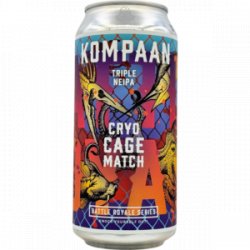 KOMPAAN Dutch Craft Beer – Battle Royale – Cryo Cage Match - Rebel Beer Cans