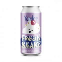 Yonder  Freak Shake: Blueberry Cinder Toffee [8.4% Milkshake Sour] - Red Elephant