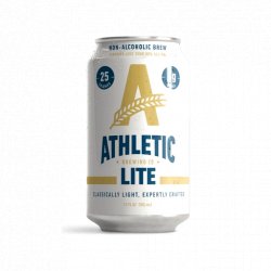 Athletic Brewing LITE Non-Alcoholic Beer - 12oz - Proofnomore