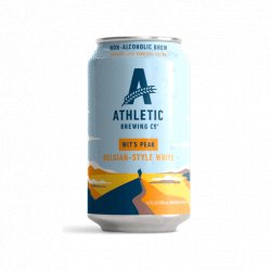 Athletic Brewing Wits Peak Witbier Non-Alcoholic Beer - 12oz - Proofnomore