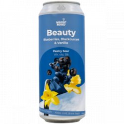 Magic Road – Beauty – Blueberries, Blackcurrant & Vanilla - Rebel Beer Cans