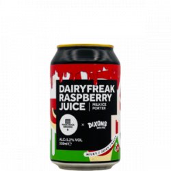 Magic Rock Brewing – Dairyfreak Raspberry Juice - Rebel Beer Cans