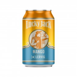 Lervig- Lucky Jack Mango Pale Ale 4.7% ABV 330ml Can - Martins Off Licence