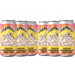 Urbanaut. Toasted Marshmallow Hazy IPA - 6 x 440ml Cans - Urbanaut Brewing