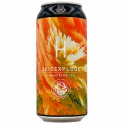 Hopalaa X Tank Busters  JUICEXPLODE  TANGERINE IPA - Rebel Beer Cans