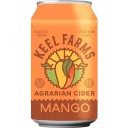 Keel Farms Mango Cider 16oz 4pk Cn - Luekens Wine & Spirits