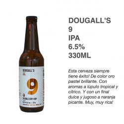 Dougalls - 9 DIPA Sin Gluten - 8 Cervezas