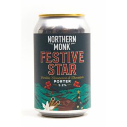 Northern Monk FESTIVE STAR 2023 // VANILLA, CINNAMON & CHOCOLATE PORTER Northern Monk FESTIVE STAR 2023 // VANILLA, CINNAMON & CHOCOLATE PORTER