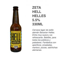 Zeta - Hell Helles - 8 Cervezas