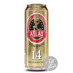 Bia Atlas Utltra Strong 14% – Lon 500ml – Thùng 24 Lon - First Beer – Bia Nhập Khẩu Giá Sỉ