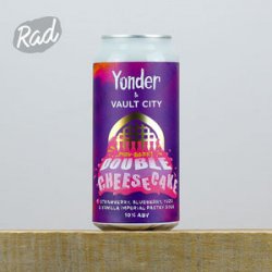 Yonder x Vault City Yuzu-Berry Double Cheesecake - Radbeer