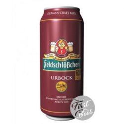 Bia Feldschloesschen Urbock 7.2% – Lon 500 ml  Thùng 24 Lon - First Beer – Bia Nhập Khẩu Giá Sỉ