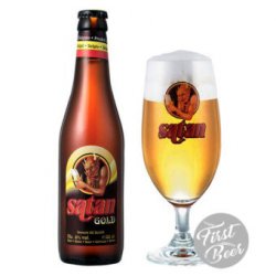 Bia Satan Gold 8% – Chai 330ml – Thùng 24 Chai - First Beer – Bia Nhập Khẩu Giá Sỉ