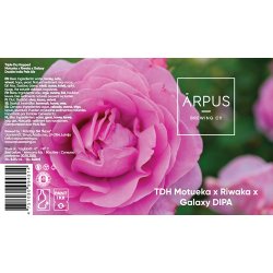 Ārpus TDH Motueka x Riwaka x Galaxy DIPA - Ārpus Brewing