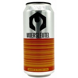 De Moersleutel Barcode Orange & Yellow - ’t Biermenneke