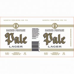 Sacred Profane Brewing Pale Lager