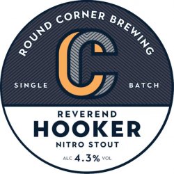 Round Corner Brewing Reverend Hooker Nitro Stout